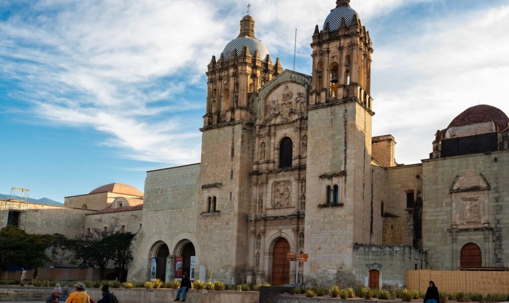 Oaxaca Mexico July 4 2018 Santo Domingo de Guzmn Church in Oaxaca Mexico