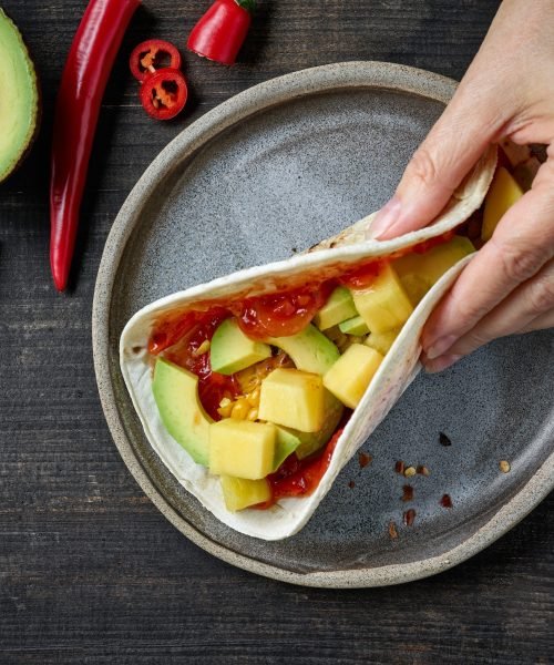 Mexican food tacos